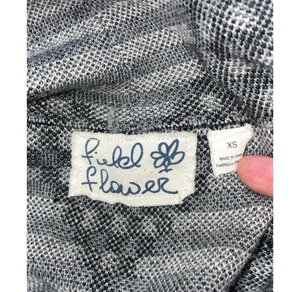 Anthropologie Field Flower Pattern Wool Blend Hooded Cardigan   Size: XS - Picture 5 of 5